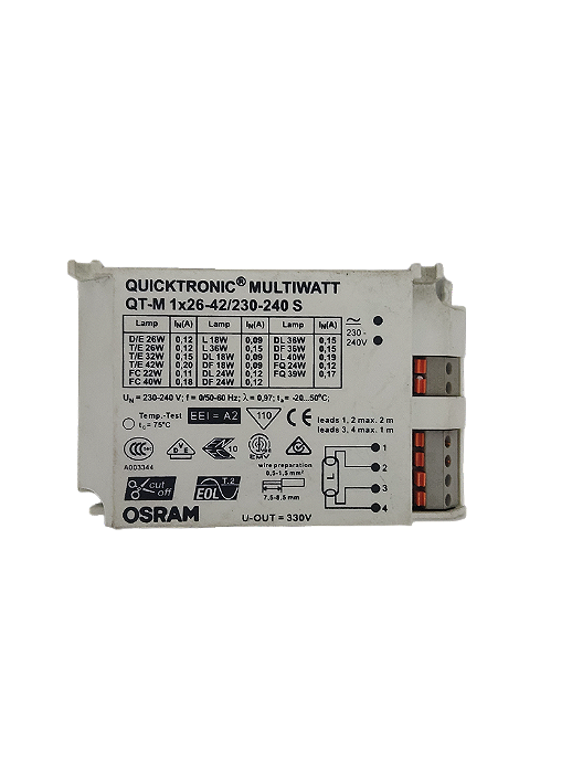 Reator Quicktronic QT-M 1X26-42  -  OSRAM