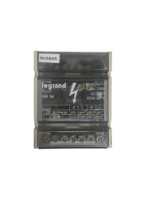 Bloco de Distribuição Modular 100A 048 84  -  LEGRAND