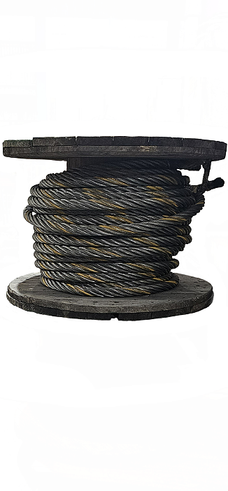 Cabo de Aço Polido 1 1/4 6x41 WS+AACI Torção a Direita  -  CIMAF