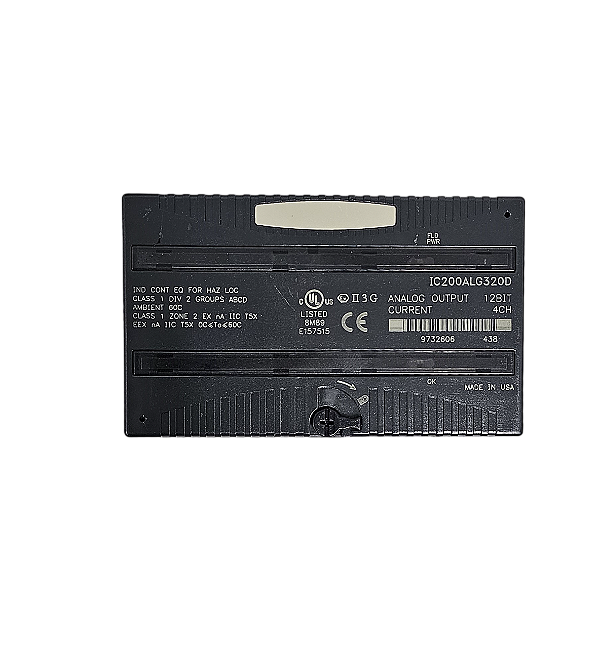 MODULO SAÍDA ANALOGICA 12BITS 4 CANAIS IC200ALG320D - FANUC