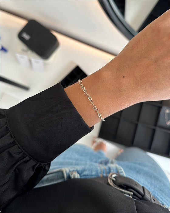 Pulseira Elo Coração