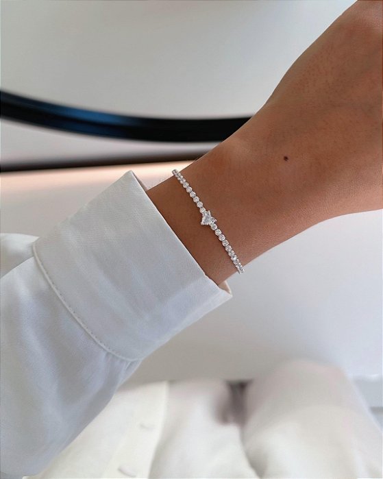 Pulseira Riviera Coração