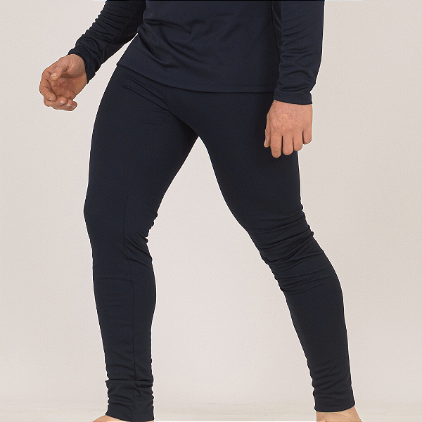 Calça Térmica Adulto Masculina Segunda Pele Peluciada Inverno P ao GG