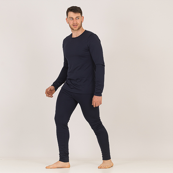 Conjunto Masculino Térmico Peluciado Flanelado Tamanhos P ao G3 Blusa+Calça Lavin Basic 51-C1