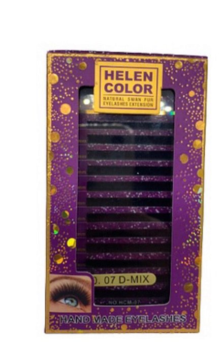 CILIOS HELEN COLOR 0.7 D-MIX 8,10,12,14MM NATURAL