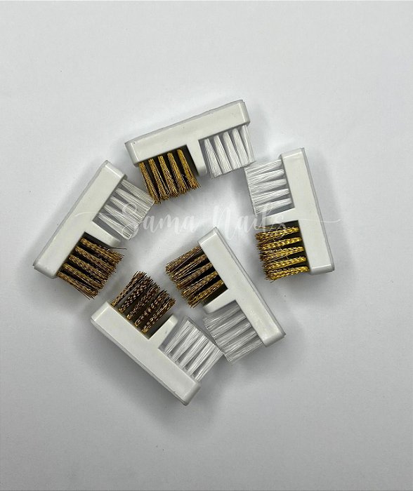 ESCOVINHA DE AÇO P/ LIMPEZA DE BROCAS