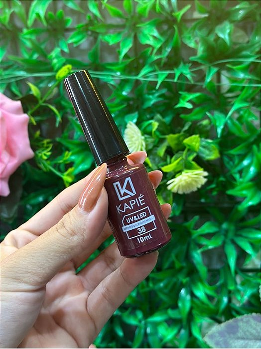 ESMALTE VERMELHO ESCURO 38 KAPIE 10ML