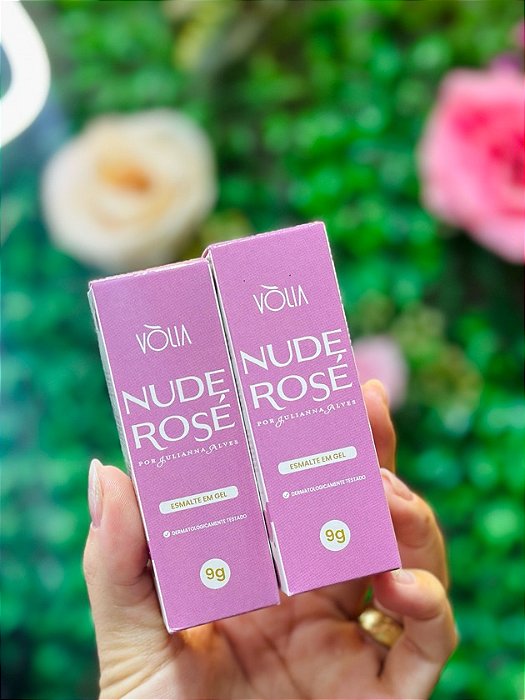 ESMALTE VOLIA NUDE ROSE 9G