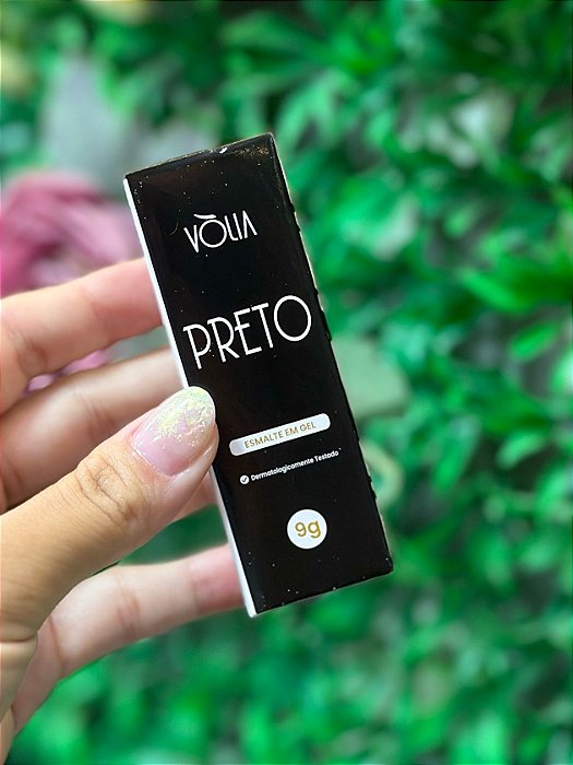 ESMALTE VOLIA PRETO 9G
