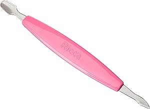ESPATULA DE INOX CABO PLASTICO RICCA