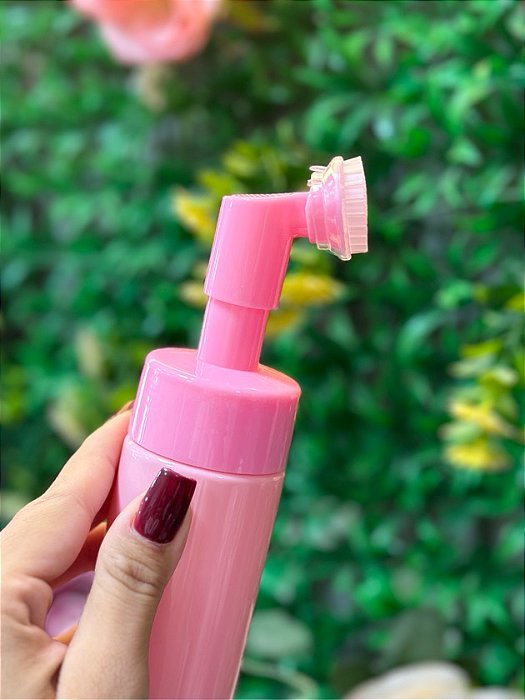 FRASCO PAMP CORACAO ROSA