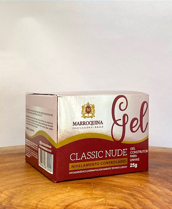GEL CLASSIC NUDE MARROQUINA 25GR