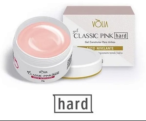 GEL CLASSIC PINK HARD VOLIA 24G