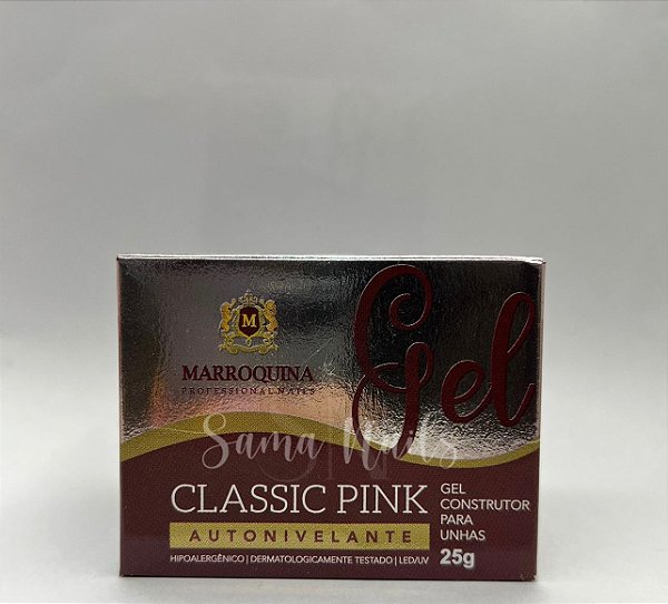 GEL CLASSIC PINK POTE 25G MARROQUINA