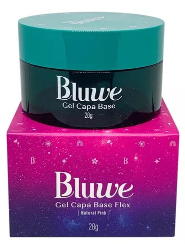 GEL CAPA BASE FLEX NATURAL PINK 28G BLUWE