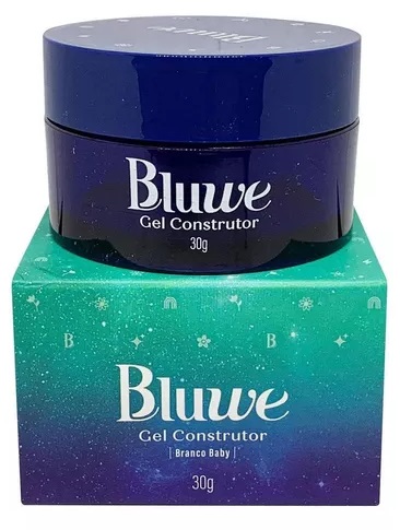 GEL CONSTRUTOR BRANCO BABY 30G BLUWE