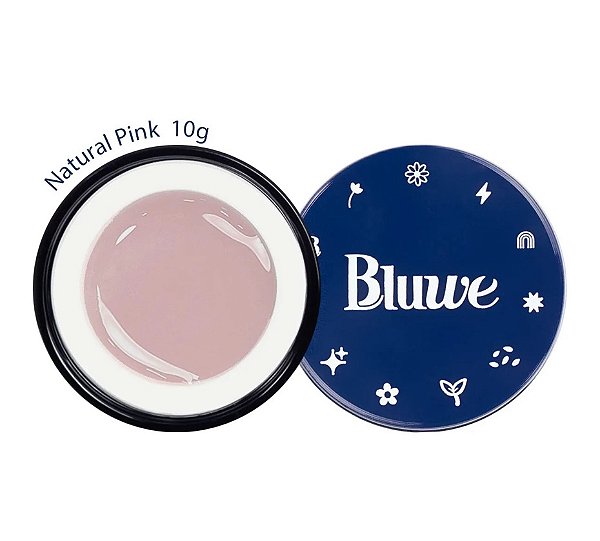 GEL CONSTRUTOR NATURAL PINK 10G BLUWE