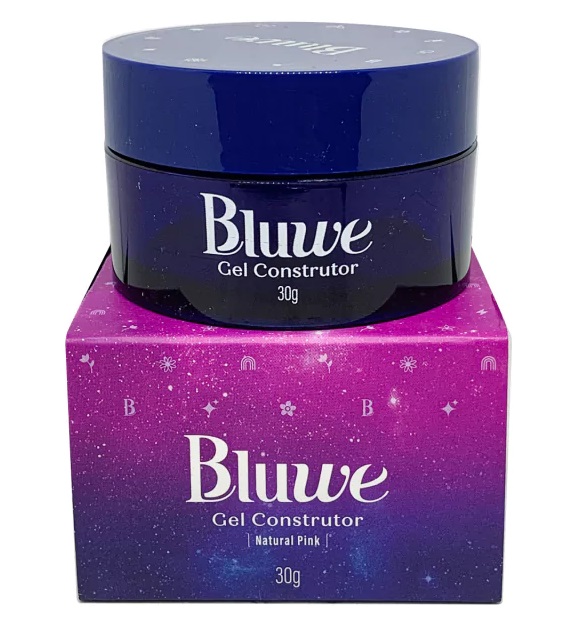GEL CONSTRUTOR NATURAL PINK 30G BLUWE