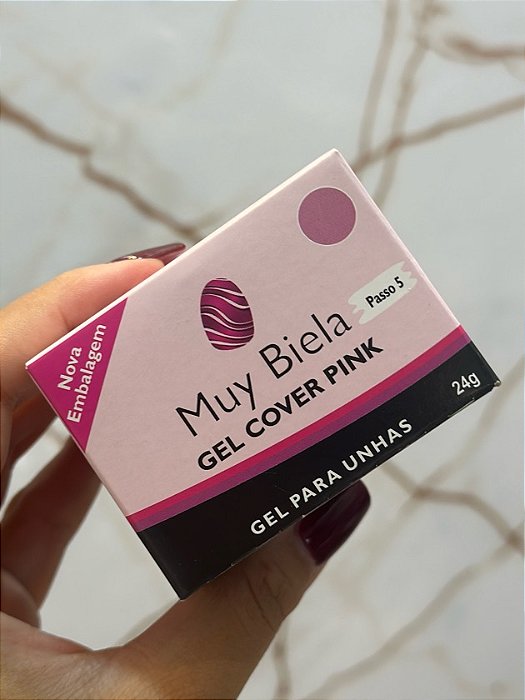 GEL COVER PINK MUY BIELA 24G