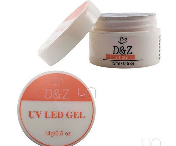 GEL D&Z 14G PINK 3 UV LED