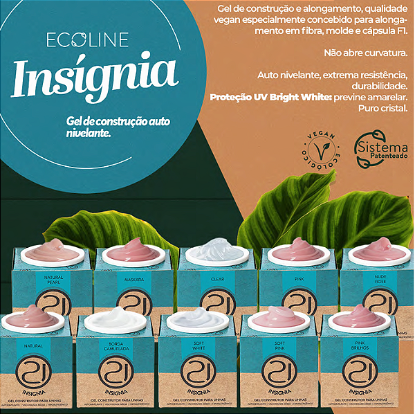 GEL ECOLINE INSIGNIA NAILS 21 -16G-