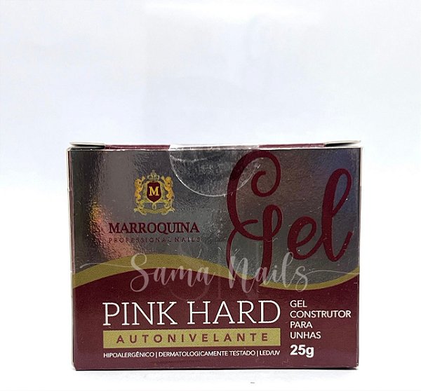 GEL PINK HARD 25G MARROQUINA