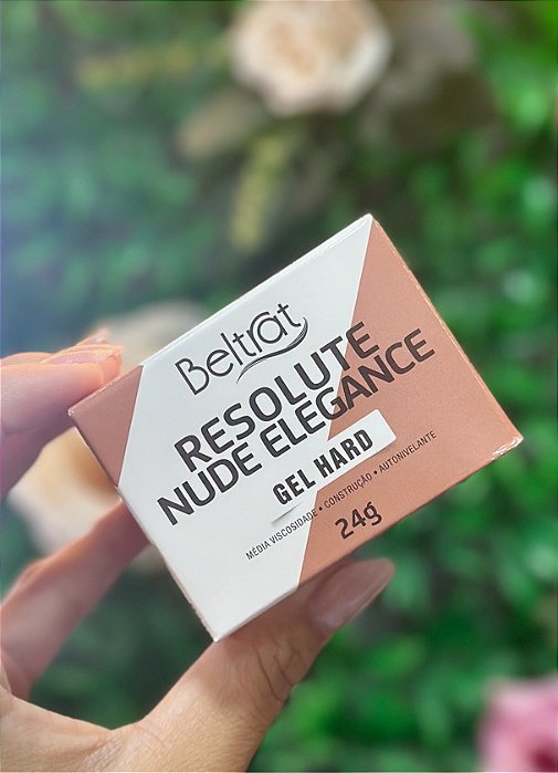 GEL RESOLUTE NUDE ELEGANCE HARD 24G