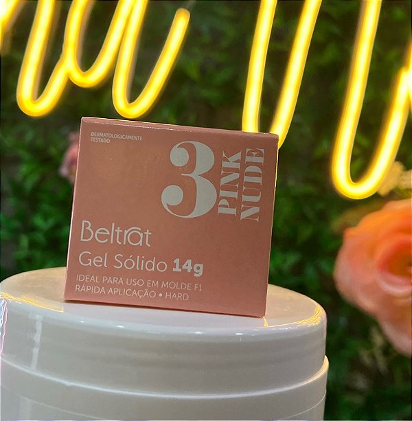 GEL SOLIDO PINK NUDE 03 BELTRAT 14G