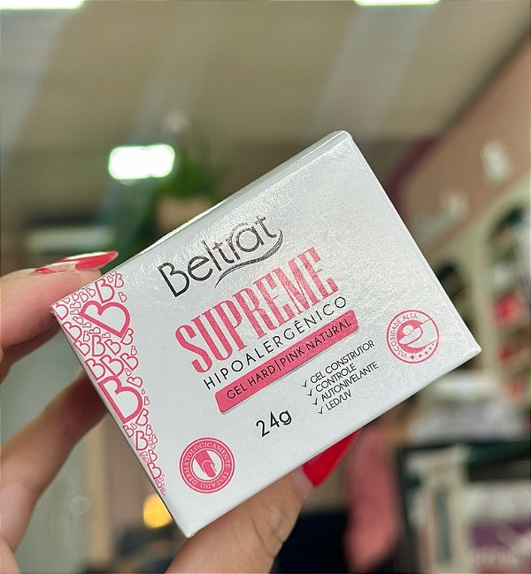 GEL SUPREME PINK NATURAL 24G BELTRAT