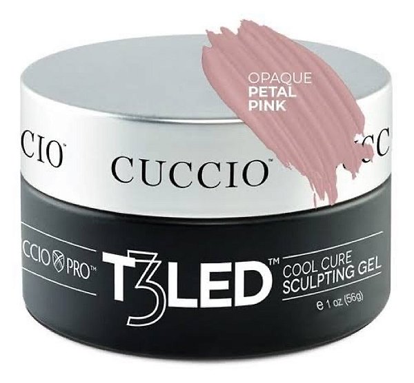 GEL T3 CONTROL LED/UV 28G OPAQUE PETAL PINK CUCCIO