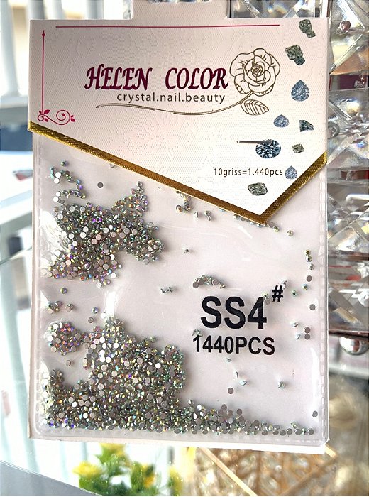 PEDRINHAS STRASS FURTA COR #4