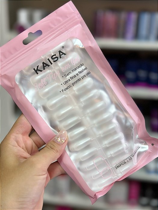 POSTICA QUADRADA SOFT GEL KAISA C/240 UNI