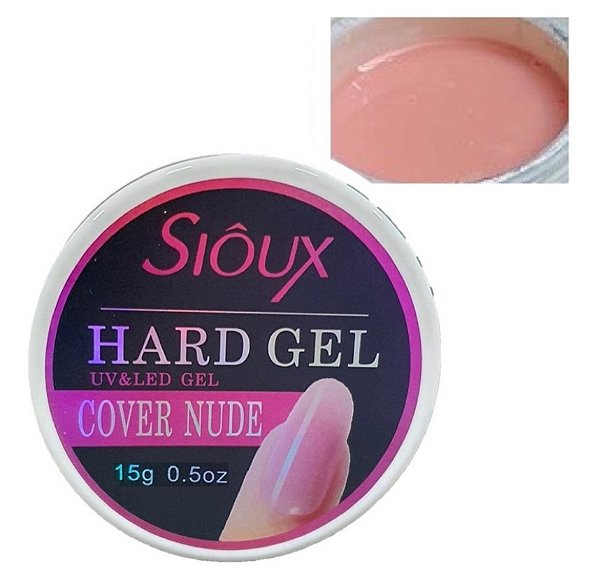 SIOUX HARD GEL COVER NUDE 15G