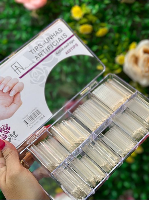 TIPS ALONGADA CURVATURA FAN NAILS 400