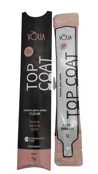 TOP COAT SACHE CLEAR 9ML VOLIA