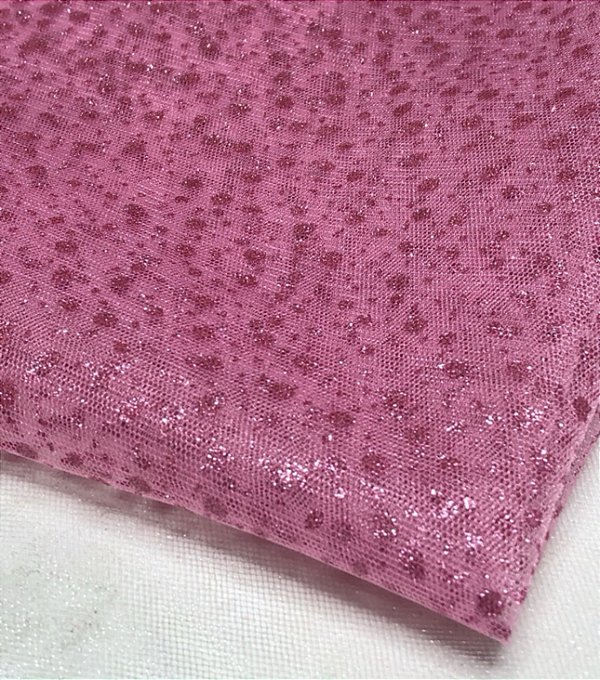 TECIDO PARA FOTO ROSA C/ GLITTER
