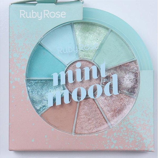 Paleta de sombras Mint Mood Ruby Rose