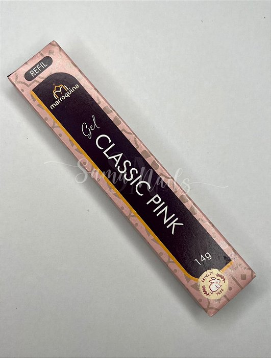 GEL CLASSIC PINK SACHÊ 14G MARROQUINA