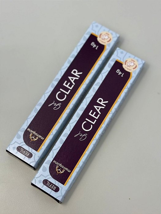 GEL CLEAR MARROQUINA SACHÊ 14G