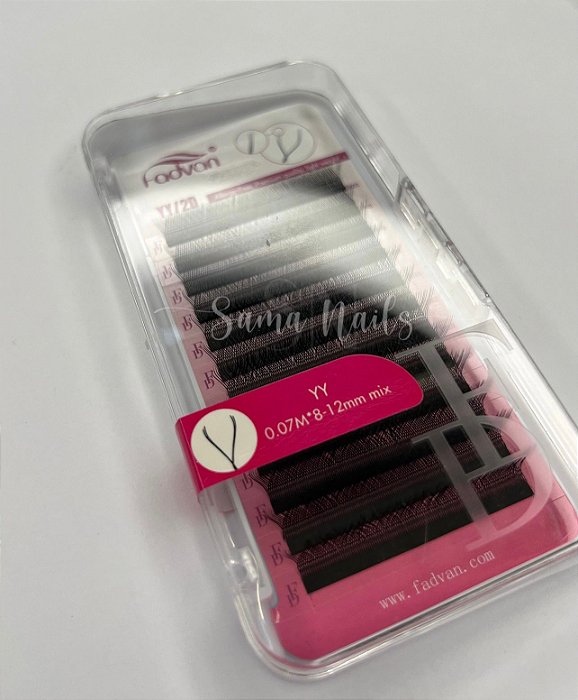 CÍLIOS YY 2D 0.07D 8-14MM MIX FADVAN