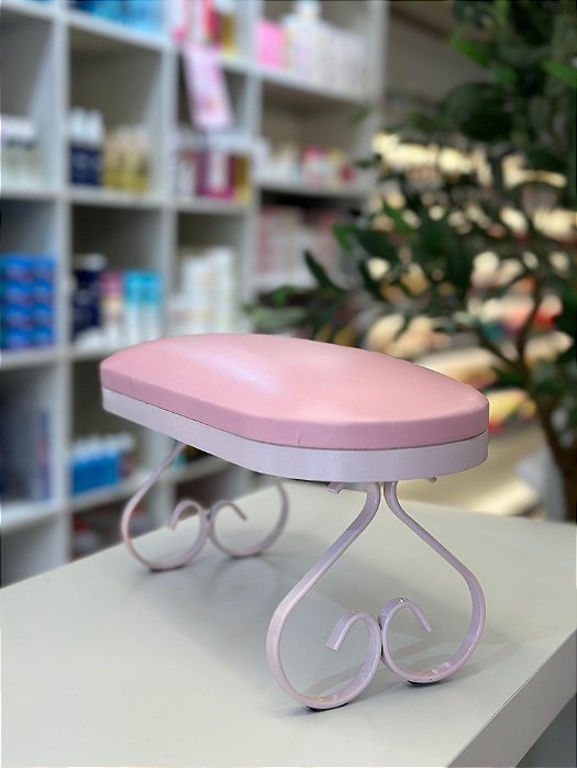 APOIO DE BRAÇO METAL PADRÃO - BABY PINK