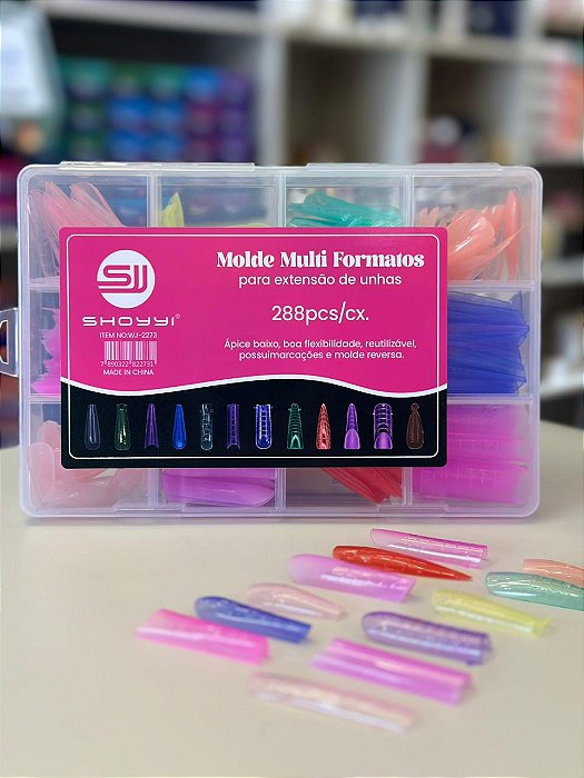 MOLDE F1 12 FORMATOS COLORIDO 288 UNI. SHOYYI