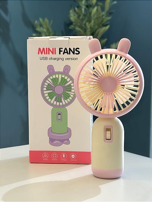 VENTILADOR PORTÁTIL DUO COLOR HELEN COLOR