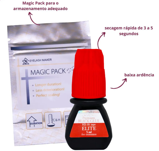 COLA PARA EXTENSAO DE CILIOS ELITE HS10 3G