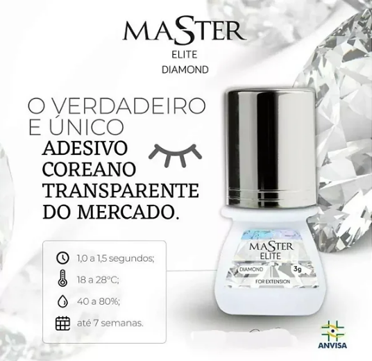 COLA PARA EXTENSAO DE CILIOS MASTER DIAMOND 3G