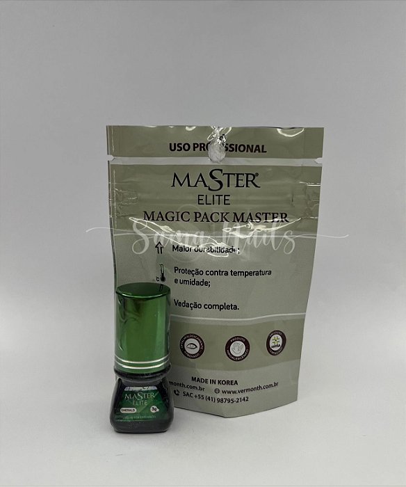 COLA PARA EXTENSÃO DE CÍLIOS MASTER EMERALD 3G
