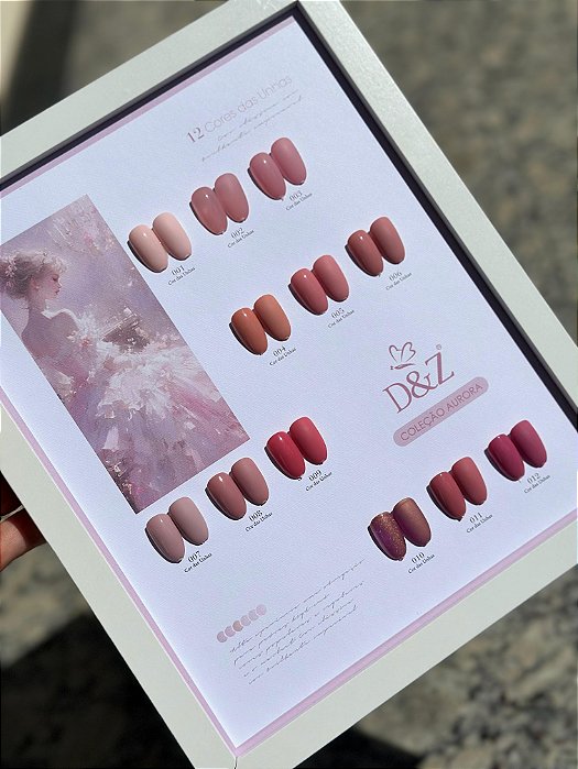 ESMALTE D&Z - COLEÇÃO AURORA