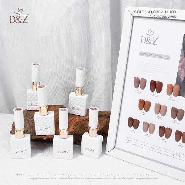 ESMALTE D&Z - COLEÇÃO CACAU