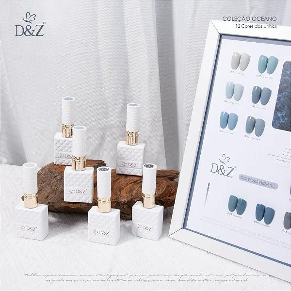 ESMALTE D&Z - COLEÇÃO OCEANO