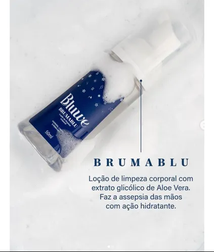 ESPUMA DE LIMPEZA BRUMABLU 50ML BLUWE